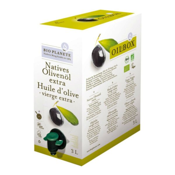 Huile d'olive Extra Vierge Douce 3L - BIOPLANÈTE