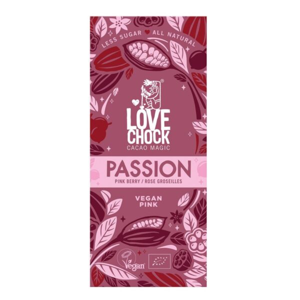 Chocolat blanc Passion 8 plaques - LOVECHOCK