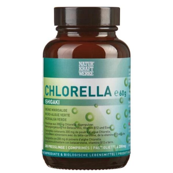 Chlorella Ishigaki 60 g - comprimés - NATURKRAFTWERKE