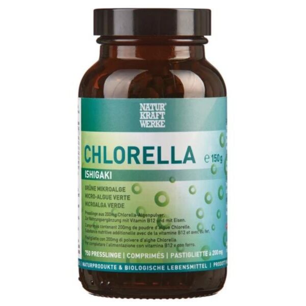 Chlorella Ishigaki 150 g - comprimés - NATURKRAFTWERKE