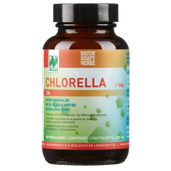 Chlorella TAI 100 comprimés - NATURKRAFTWERKE