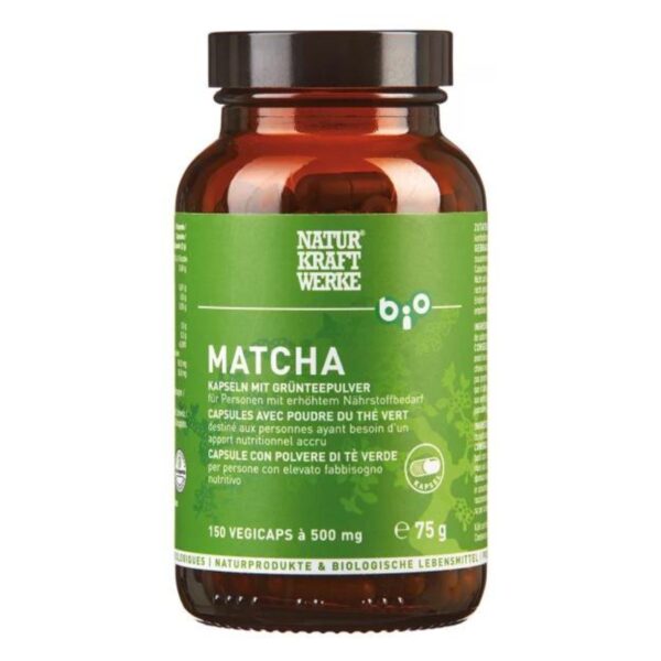 Matcha 150 vegicaps - NATURKRAFTWERKE