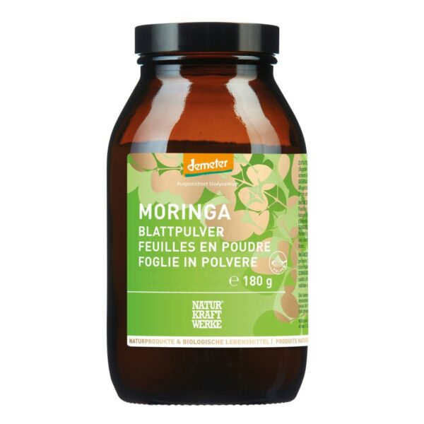 Moringa feuilles en poudre 180g - NATURKRAFTWERKE
