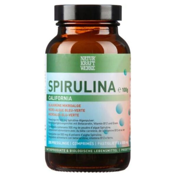 Spiruline California 200 comprimés - NATURKRAFTWERKE