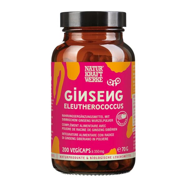 Ginseng 200 capsules - NATURKRAFTWERKE