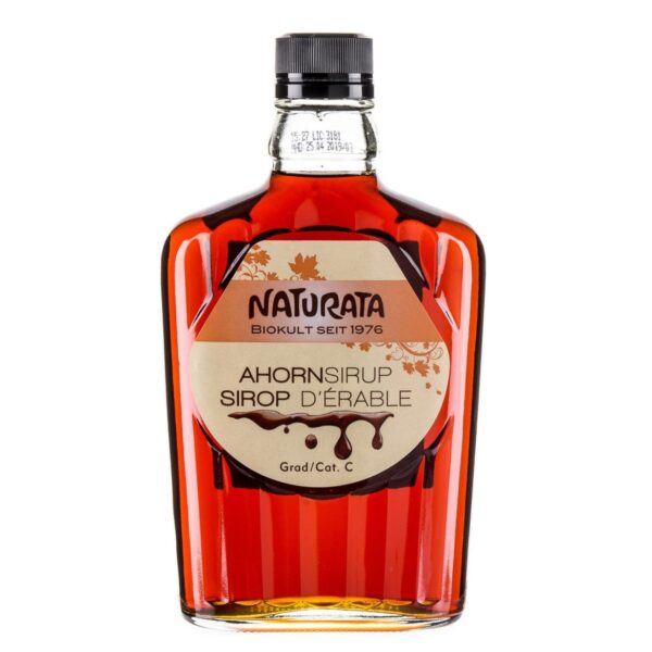 Sirop d'érable Grade C 375ml - NATURATA