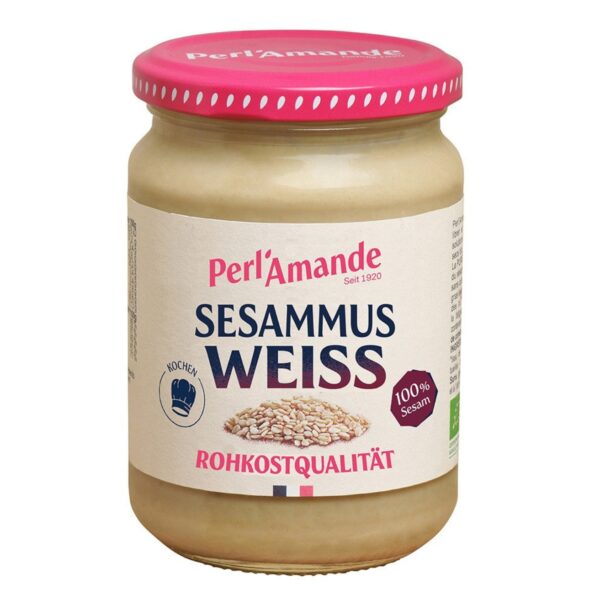 Purée crue de sésame tahin 250g - PERL'AMANDE