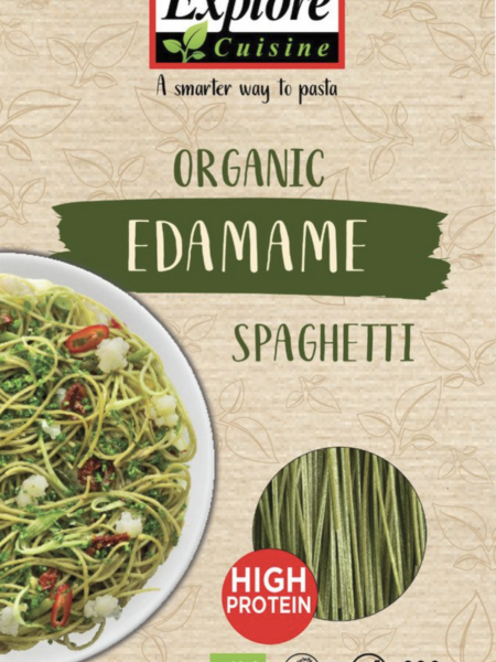 Pâtes spaghetti d'edamame bio 200g - EXPLORE CUISINE