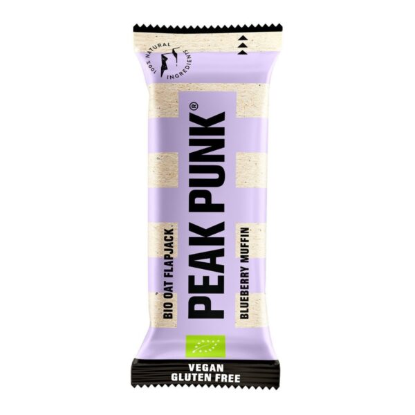 Barres à l'avoine Muffin Myrtille 6 pièces - PEAK PUNK
