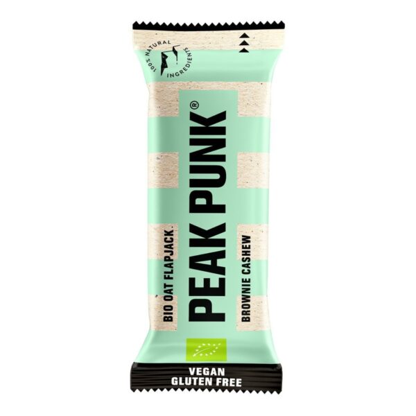 Barres à l'avoine Brownie-Cajou 6 pièces - PEAK PUNK