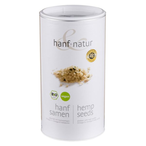 Graines de chanvre décortiquées 1 kg - Hanf & Natur