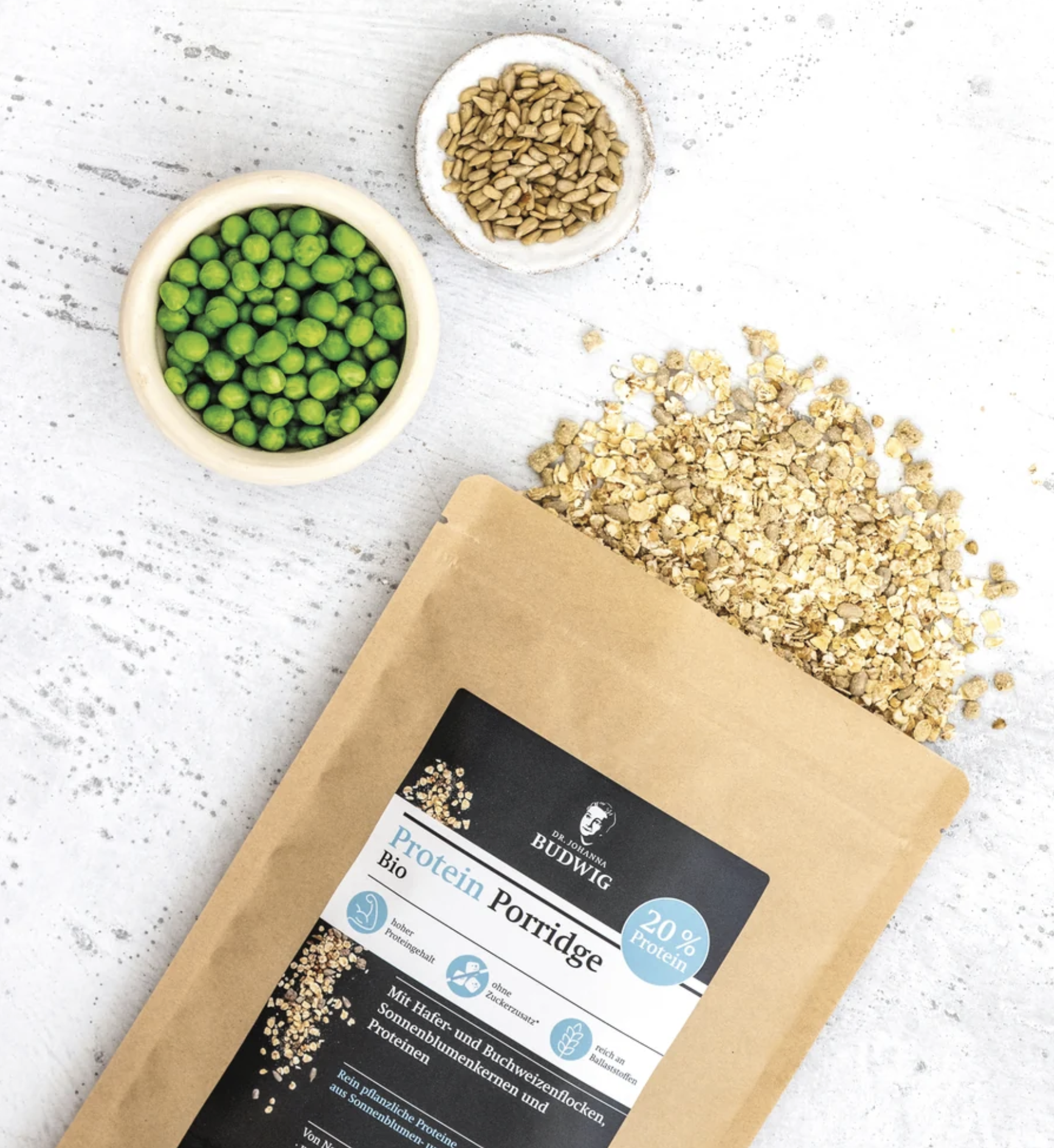 Muesli protéiné bio 700 gr - Dr Johanna Budwig – Image 2