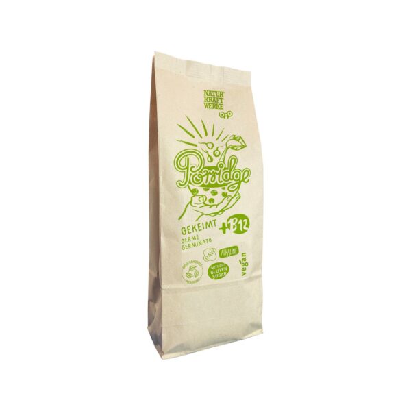 Porridge germé enrichi à la vit. B12, 775 gr - NATURKRAFTWERKE